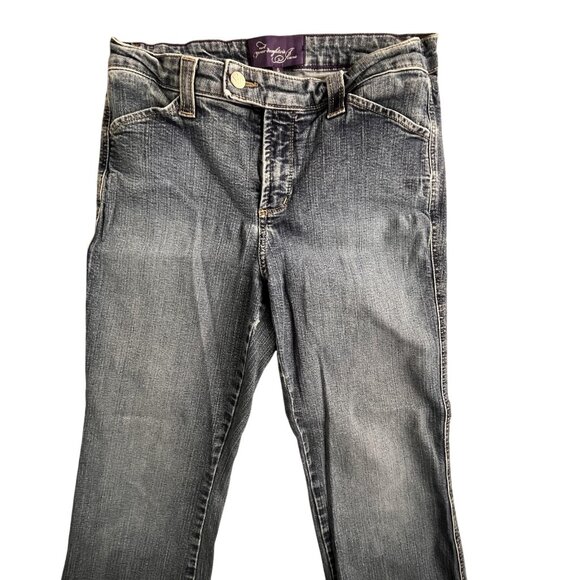 Not Your Daughter's Jeans Womens 6 Blue Bootcut Stretch Denim Made USA Lift Tuck - Picture 7 of 16